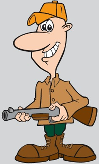 crazy and funny hunting make sure he is DEAD Joke